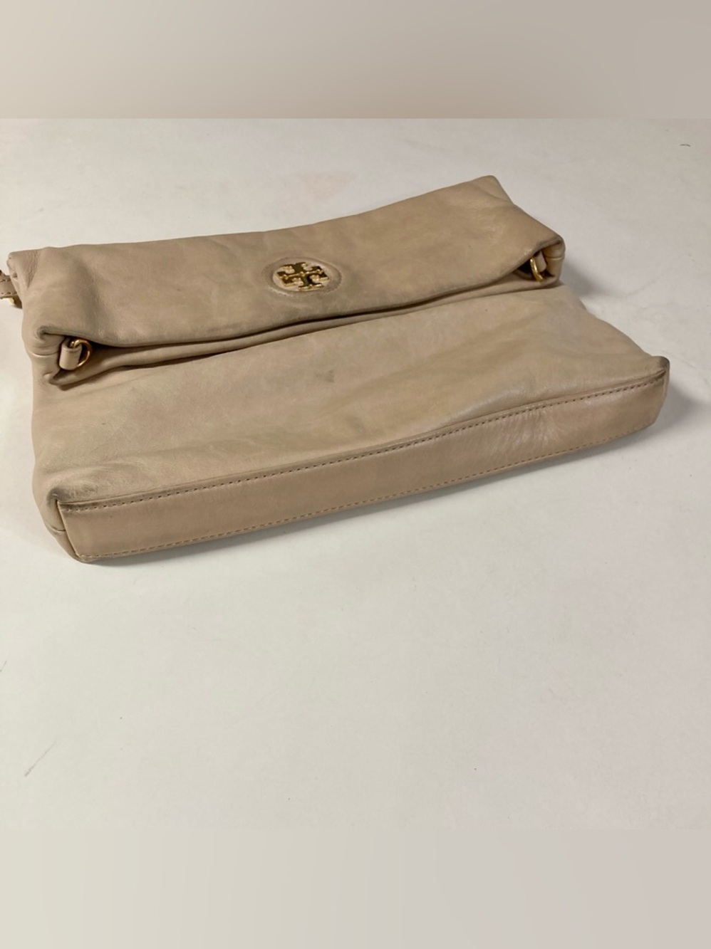 Tory Burch Tan Foldover Crossbody - Picture 3 of 12